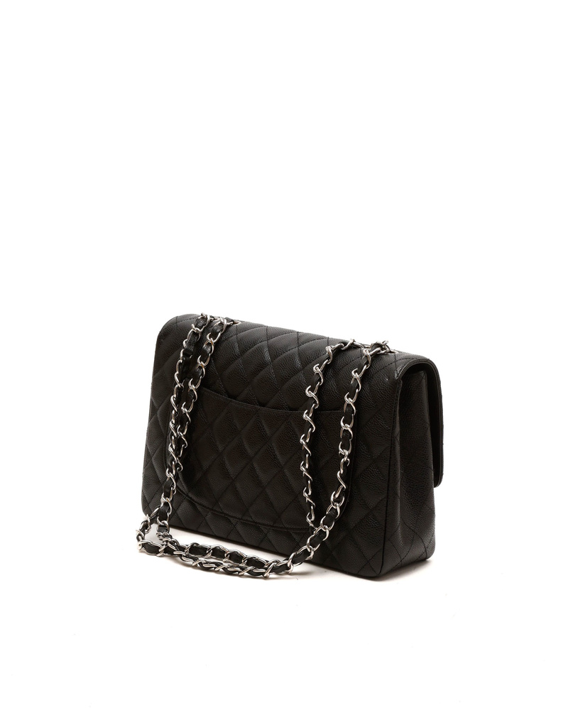 Chanel Classic Caviar Jumbo Single Flap Bag