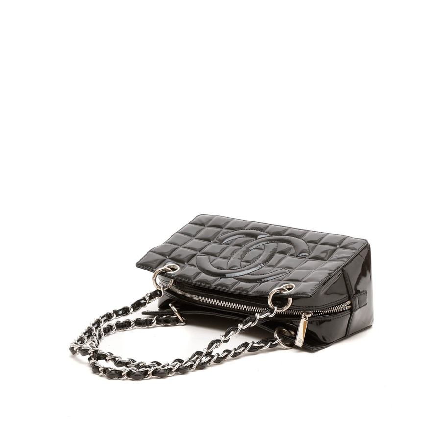 Chanel CC Chocolate Bar Patent Bag
