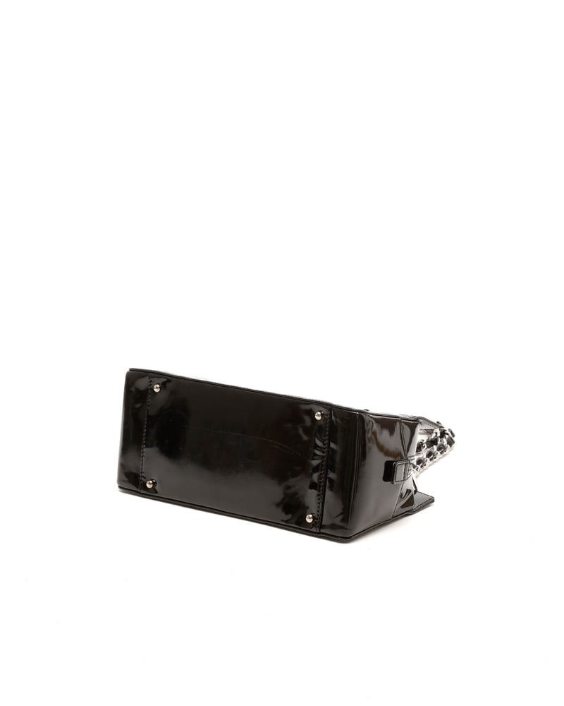 Chanel CC Chocolate Bar Patent Bag