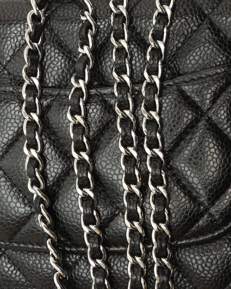 Chanel Caviar Wallet On Chain Bag