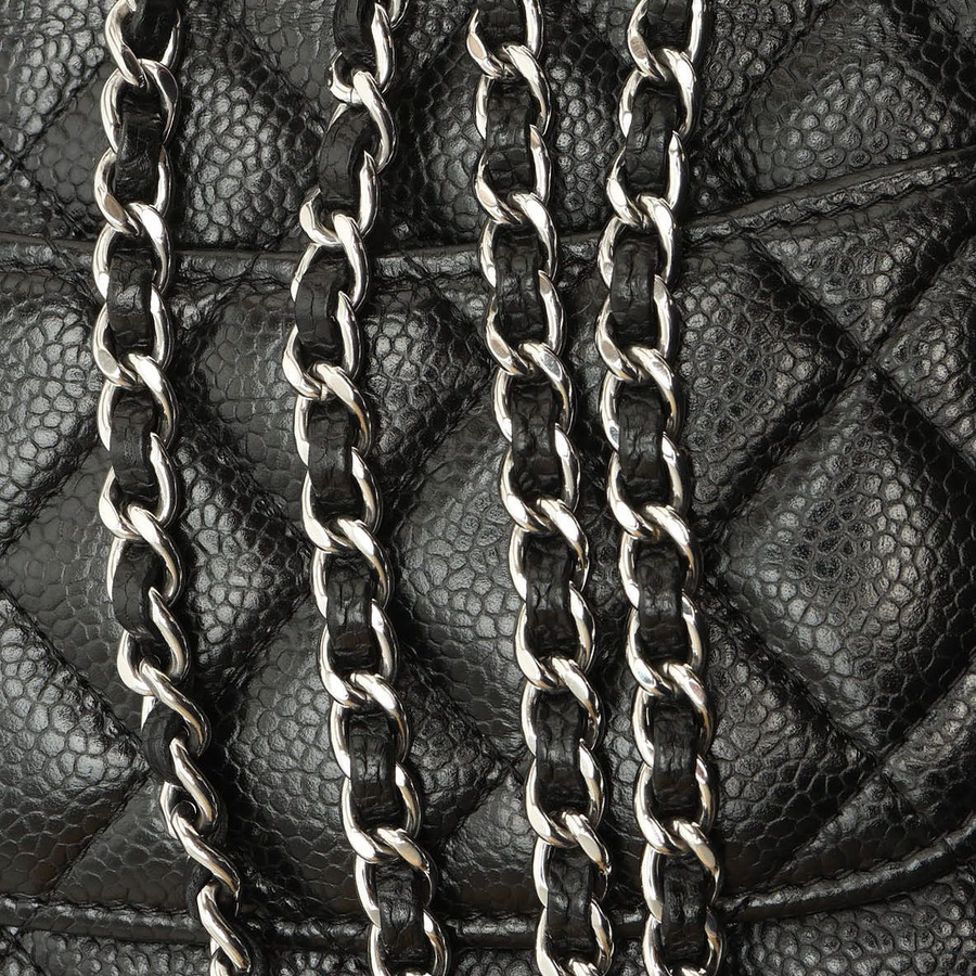 Chanel Caviar Wallet On Chain Bag