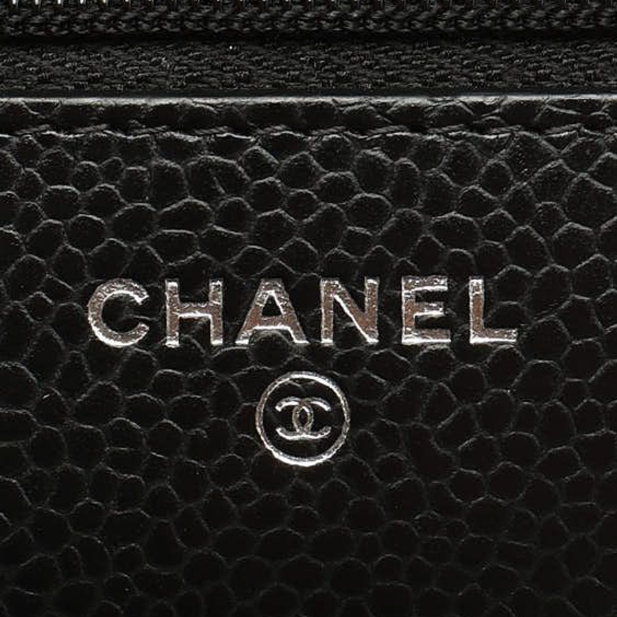 Chanel Caviar Wallet On Chain Bag