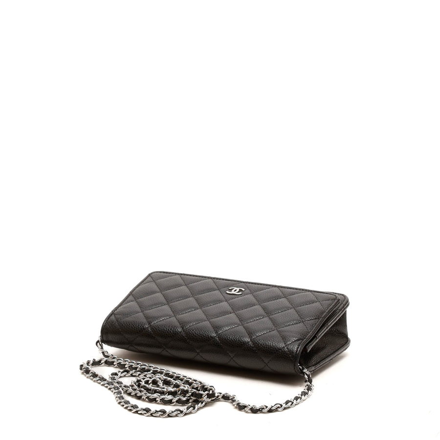 Chanel Caviar Wallet On Chain Bag