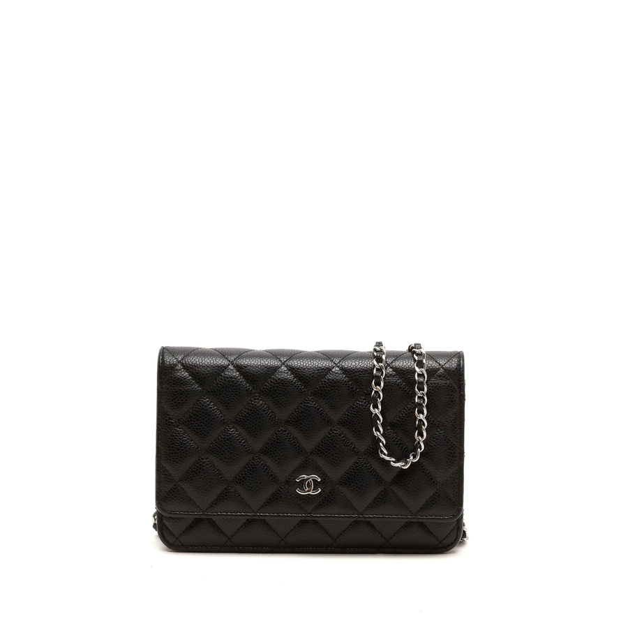 Chanel Caviar Wallet On Chain Bag