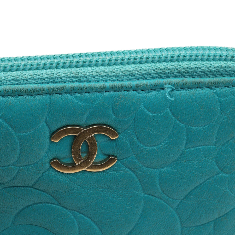 Chanel CC Camellia Coin Purse