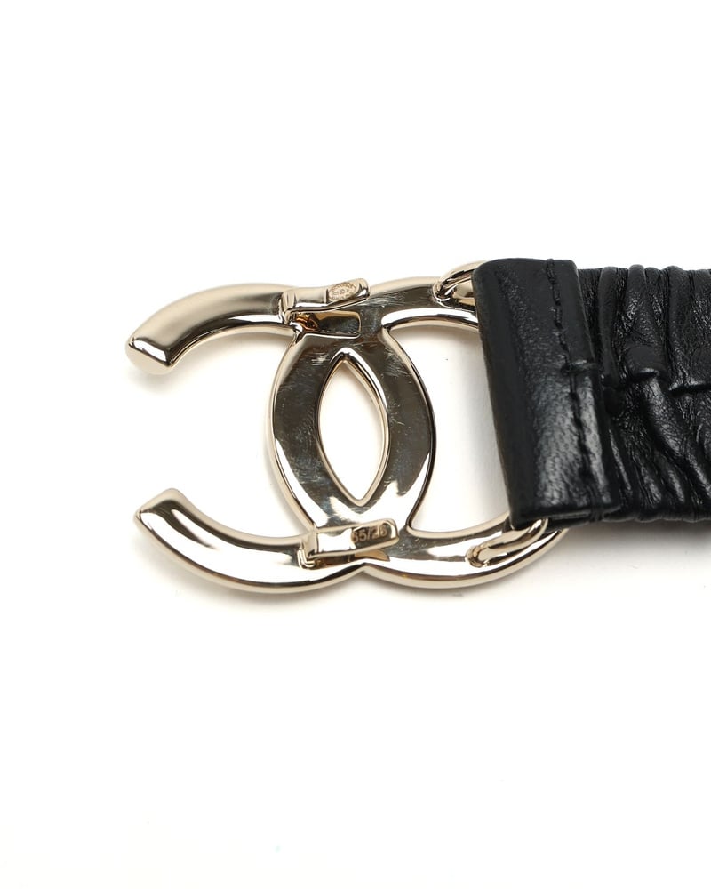Chanel Coco Mark Waist Belt, Size 65