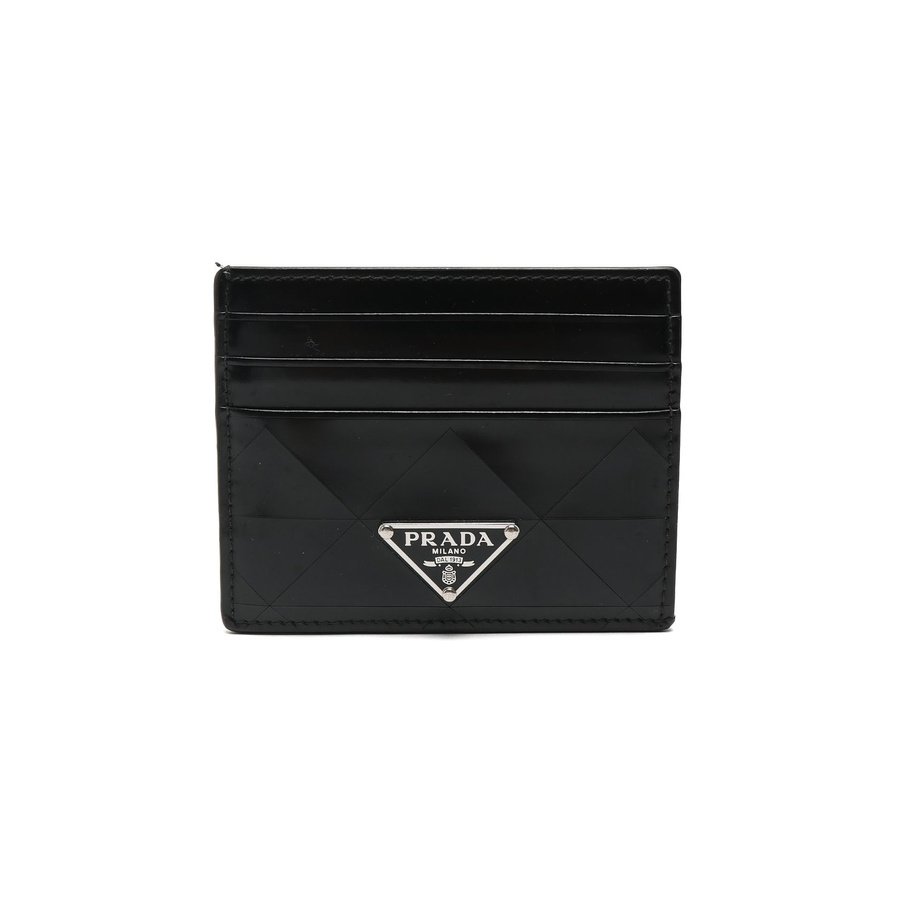 Prada Patent Leather Card Holder