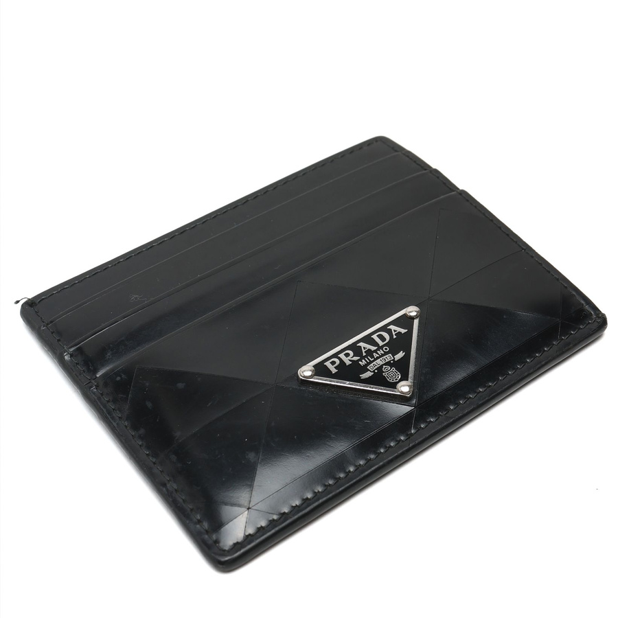 Prada Patent Leather Card Holder