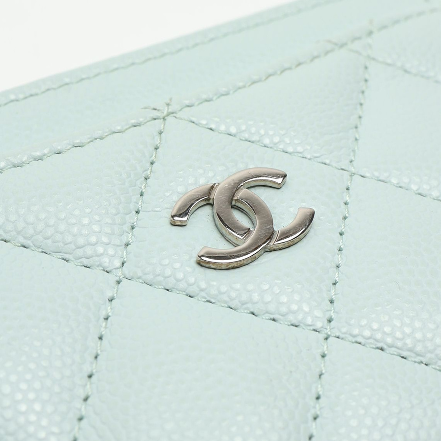 Chanel CC Caviar Card Holder