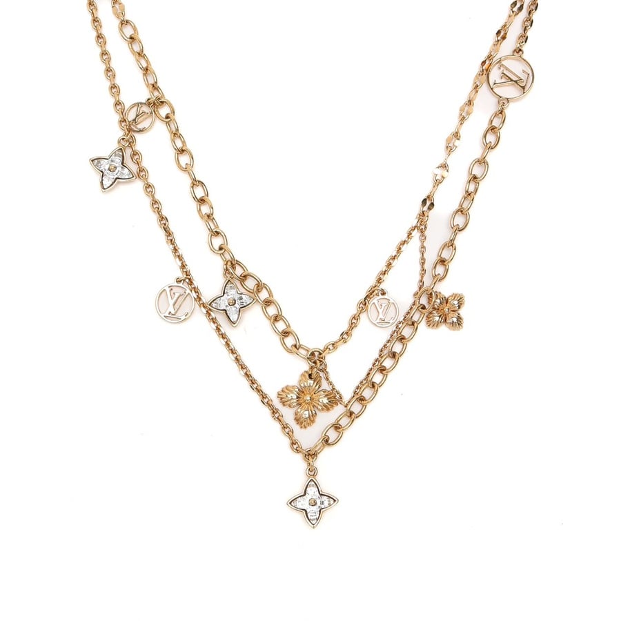 Louis Vuitton Blooming Strass Necklace