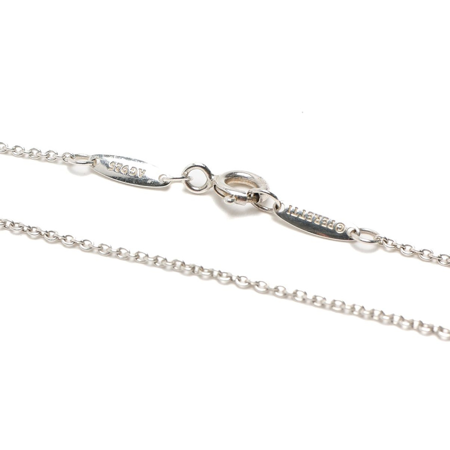 Tiffany & Co Pink Sapphire by the Yard Silver Necklace