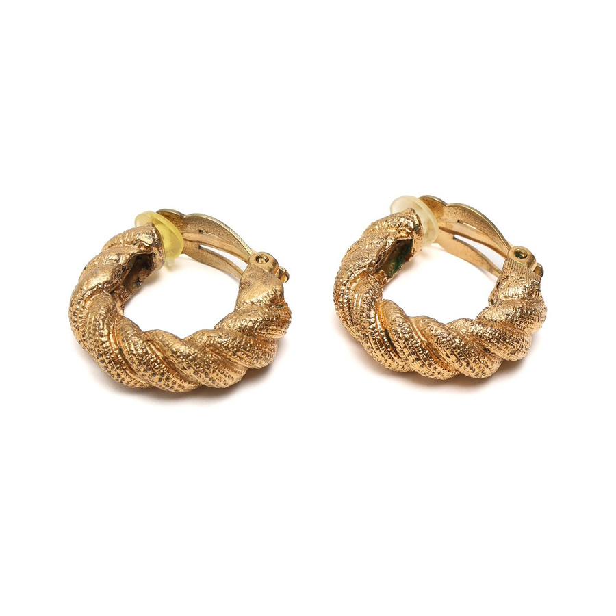 Chanel Clip-on Hoop Earrings