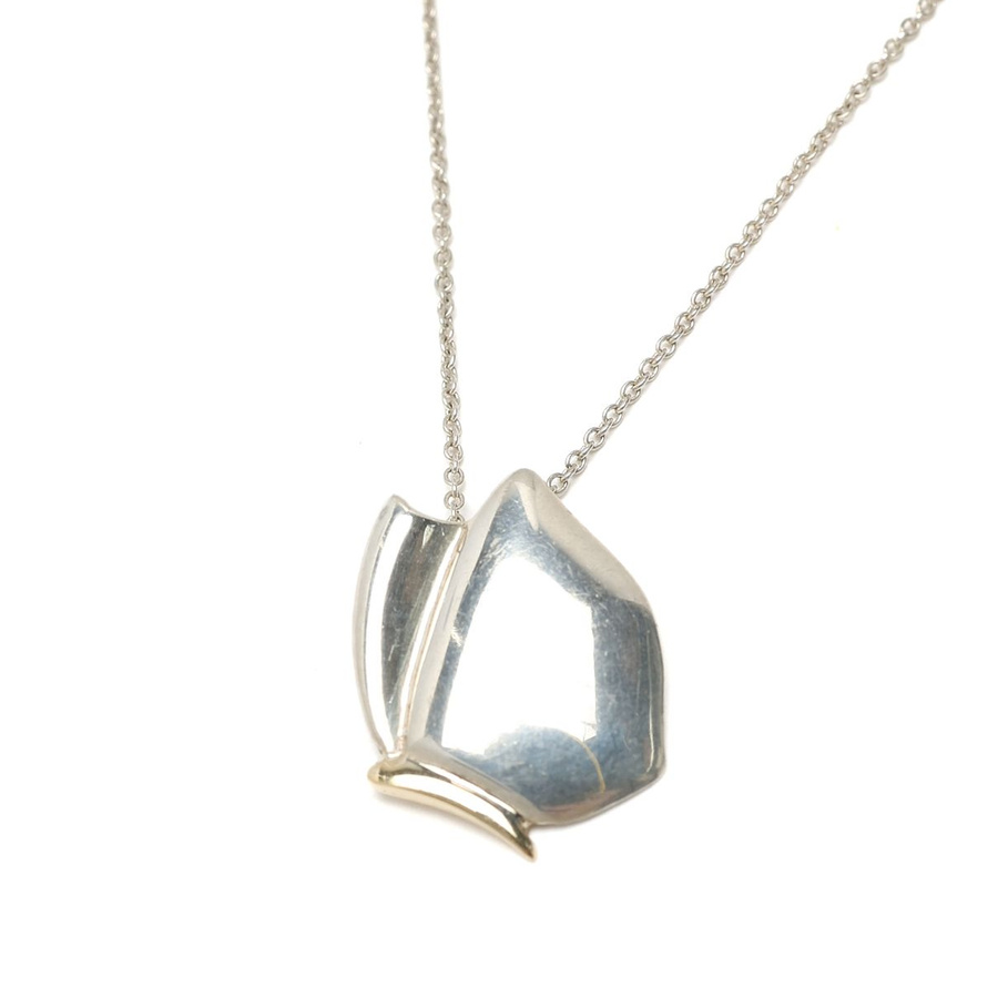 Tiffany & Co Butterfly Silver Necklace