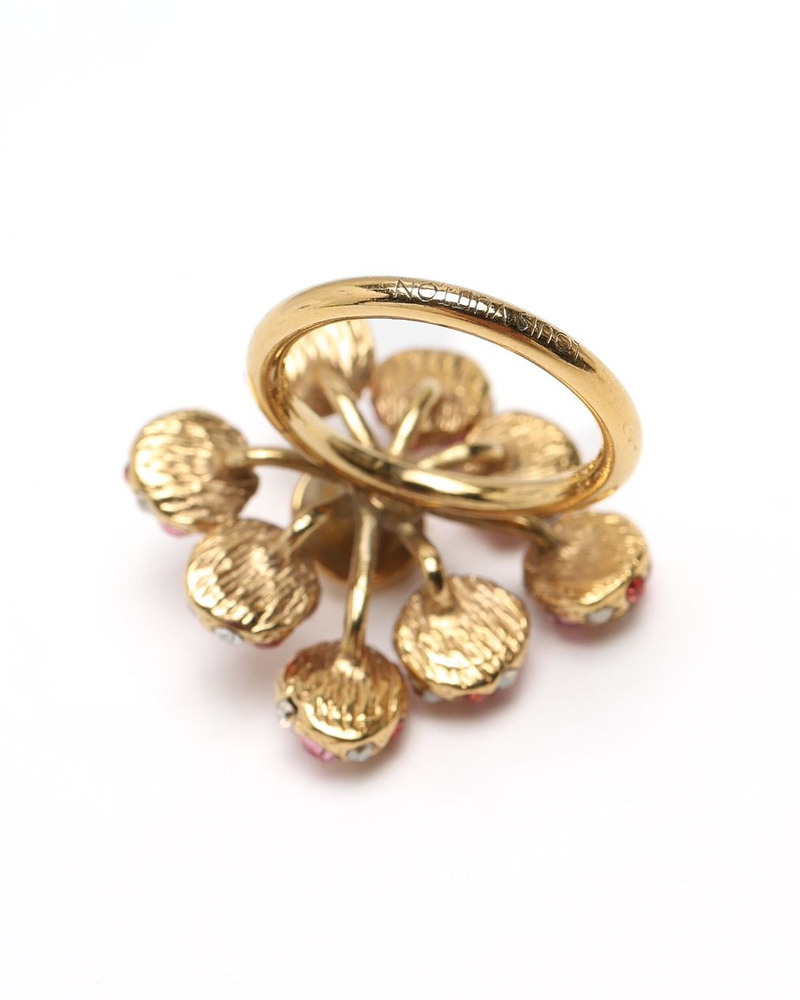 Louis Vuitton Rhinestone 1001 Nuits Cocktail Ring, Size 49