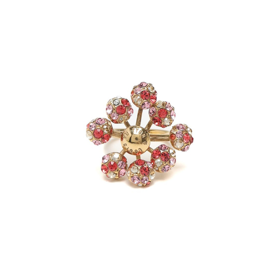 Louis Vuitton Rhinestone 1001 Nuits Cocktail Ring, Size 49