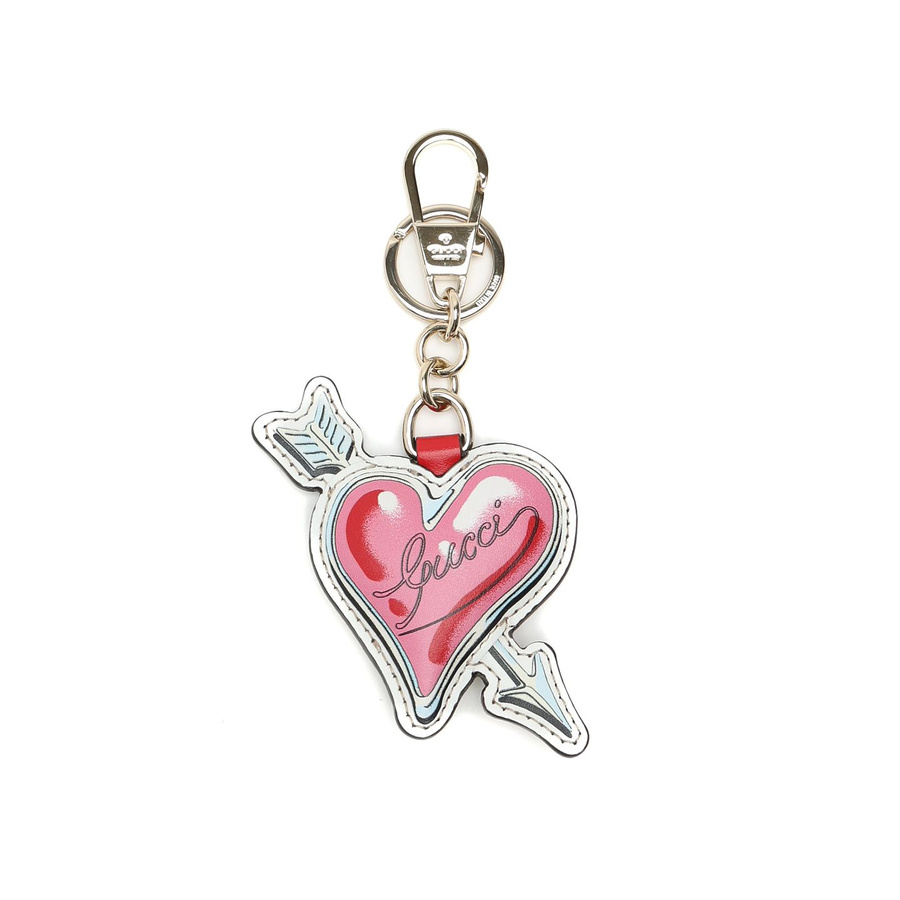 Gucci GG Heart Bag Charm
