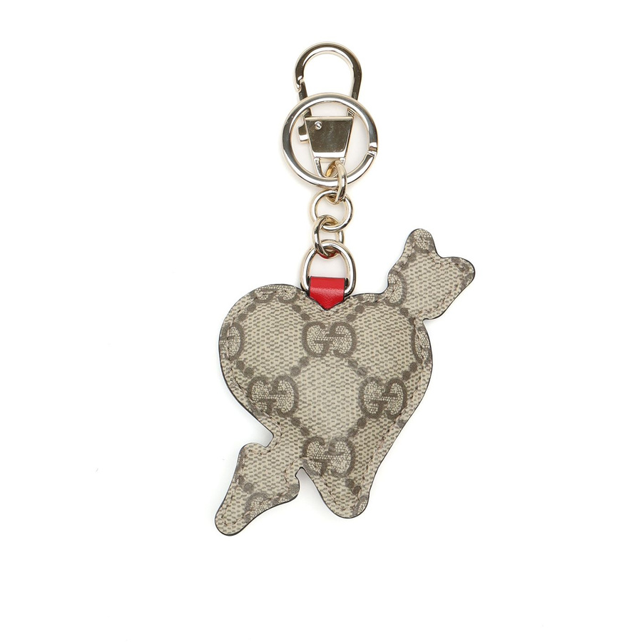 Gucci GG Heart Bag Charm