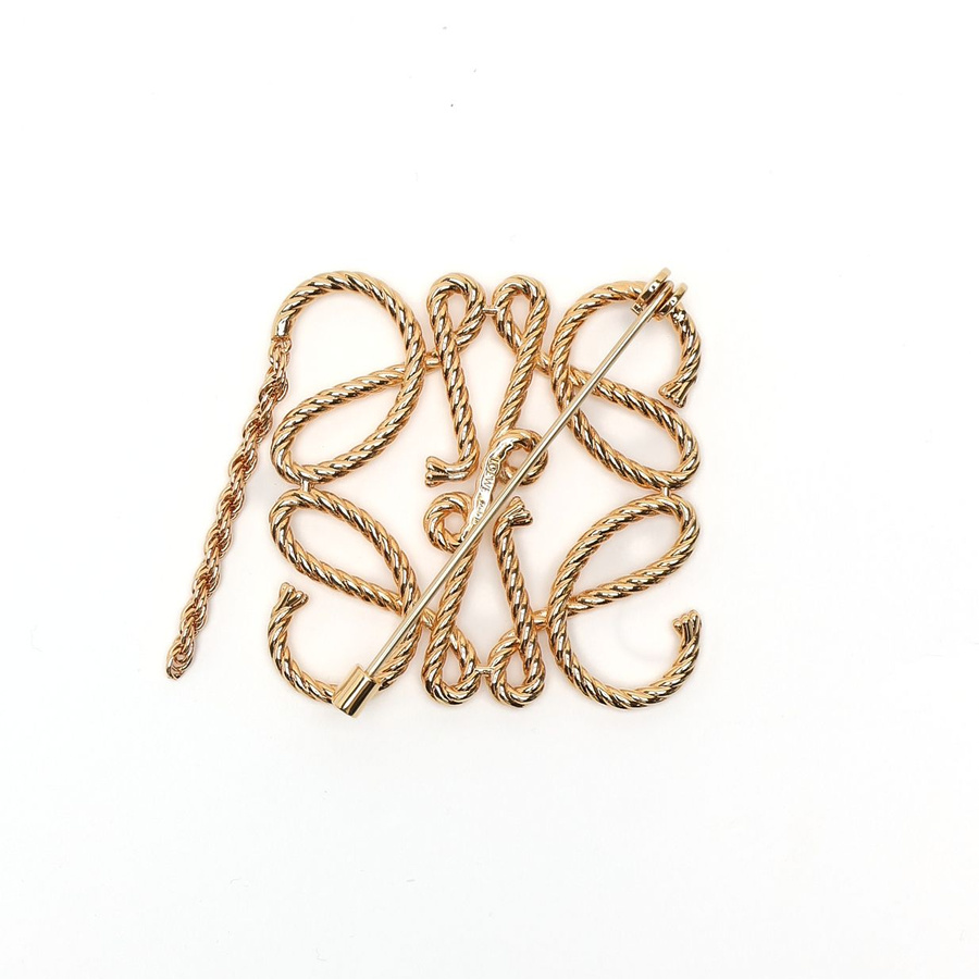 Loewe Anagram Rope Brooch