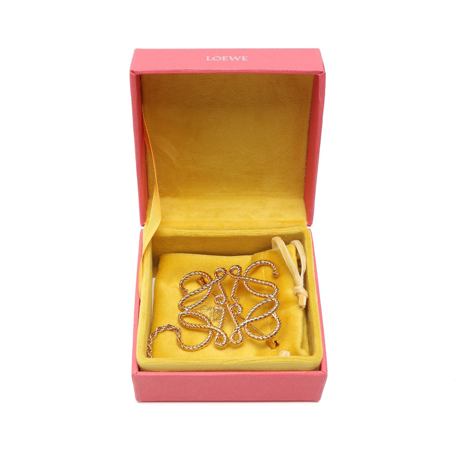 Loewe Anagram Rope Brooch