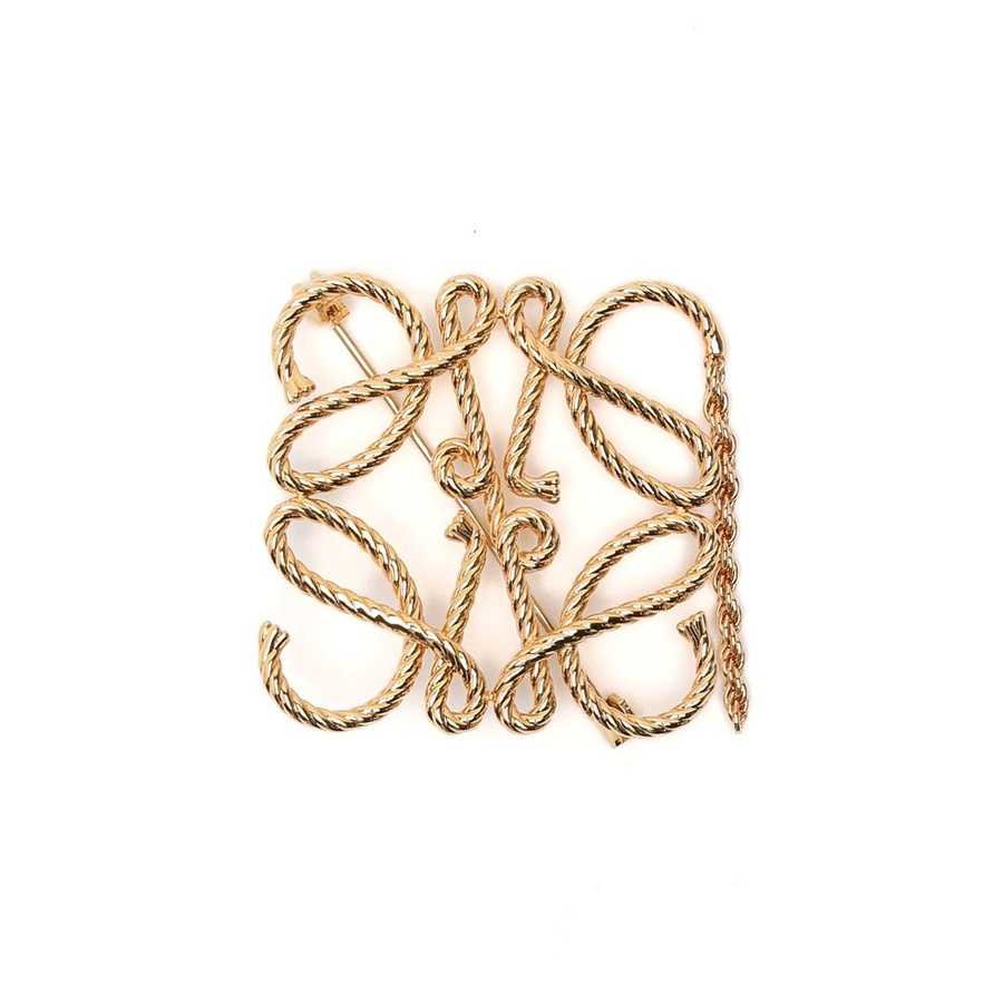 Loewe Anagram Rope Brooch