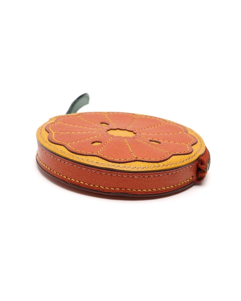 Hermès Tutti Frutti Orange Coin Purse