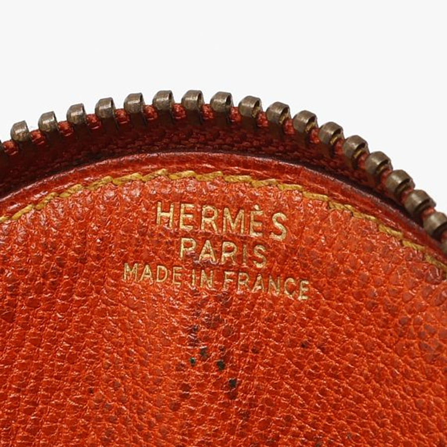 Hermès Tutti Frutti Orange Coin Purse
