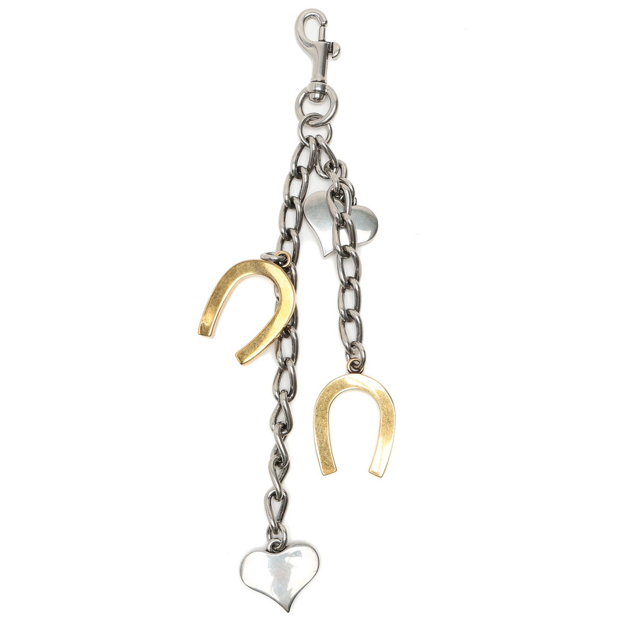 Balenciaga Horseshoe Heart Bag Charm