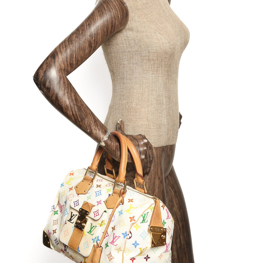 Louis Vuitton Takashi Murakami Speedy 30 Bag