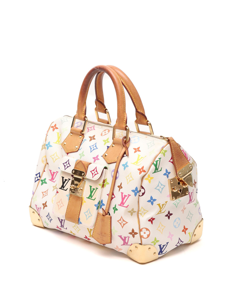 Louis Vuitton Takashi Murakami Speedy 30 Bag