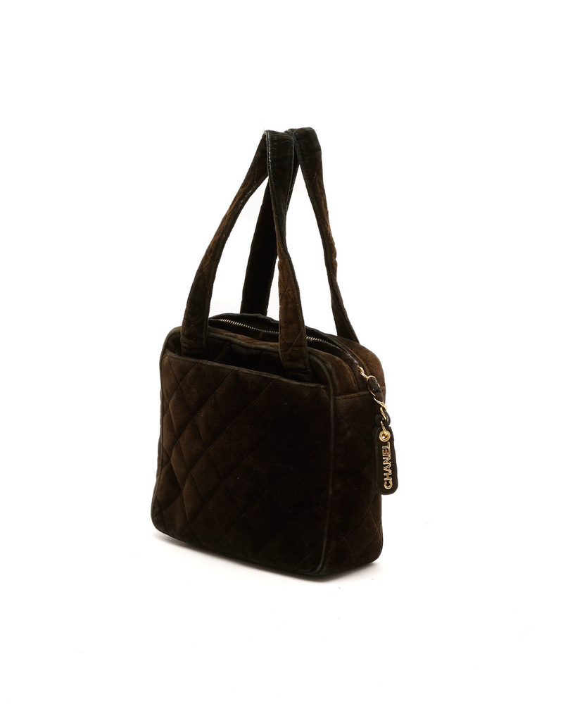 Chanel Suede Handbag