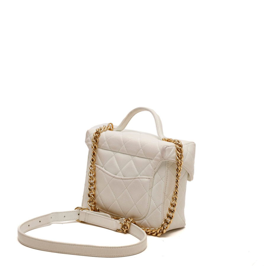 Chanel 2023s Caviar Handy Box Vanity Bag