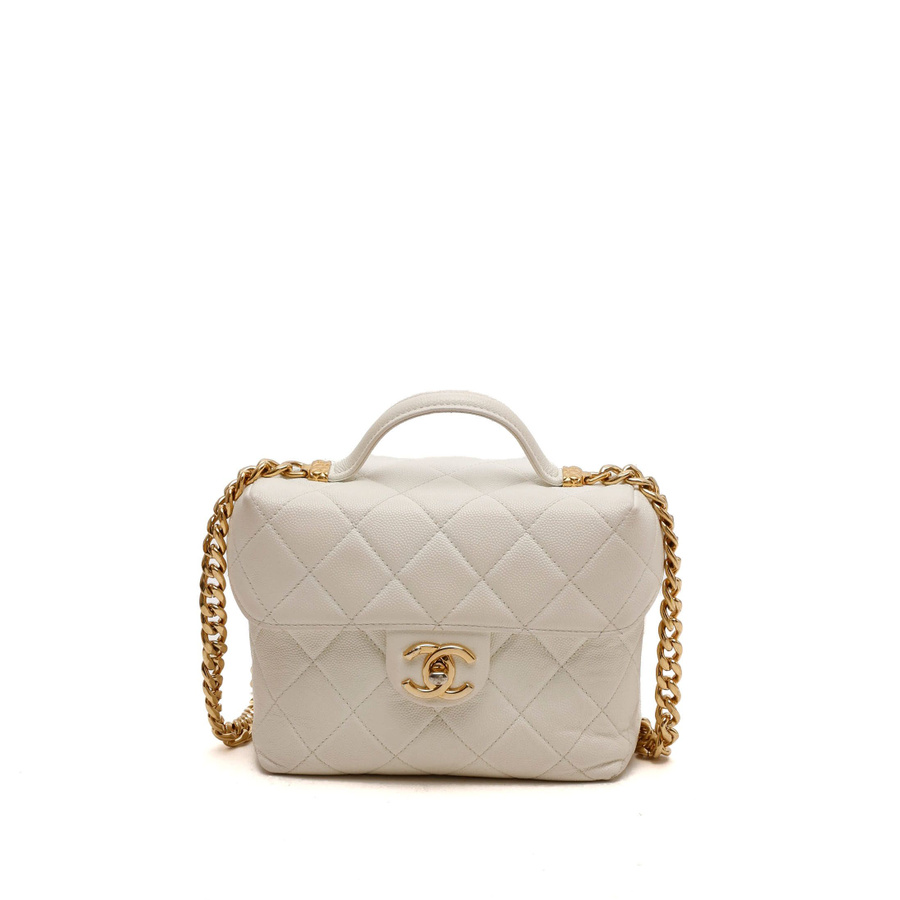 Chanel 2023s Caviar Handy Box Vanity Bag