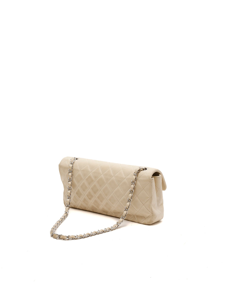 Chanel Classic East West Single Flap Bag
