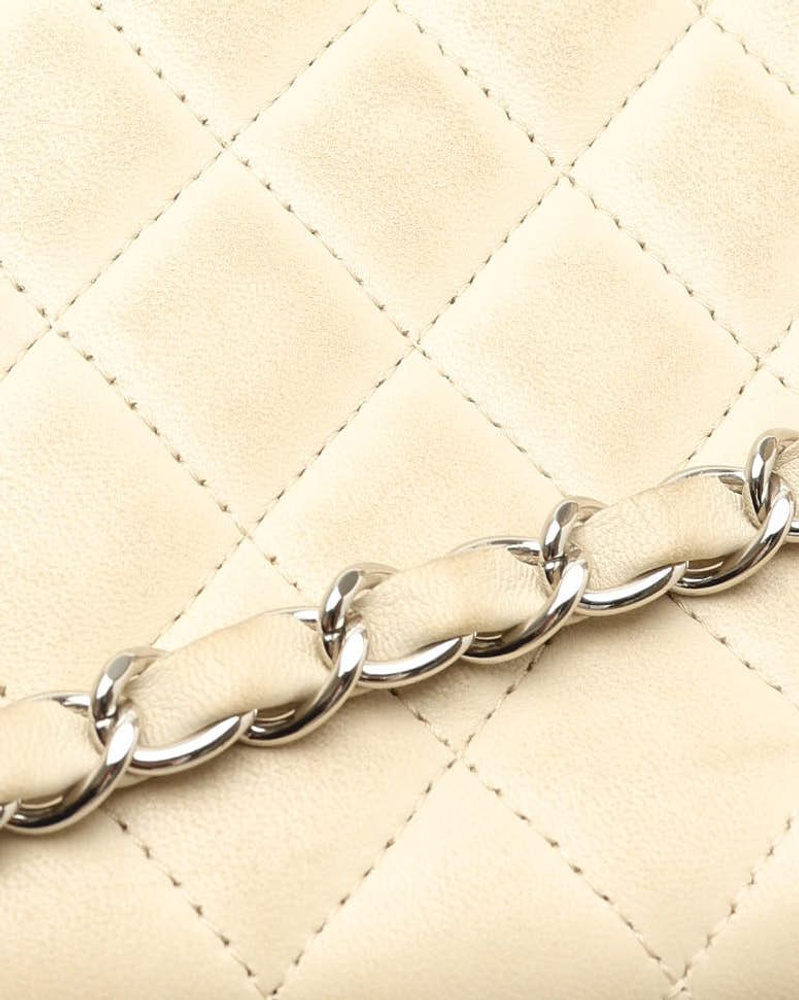 Chanel Classic East West Single Flap Bag