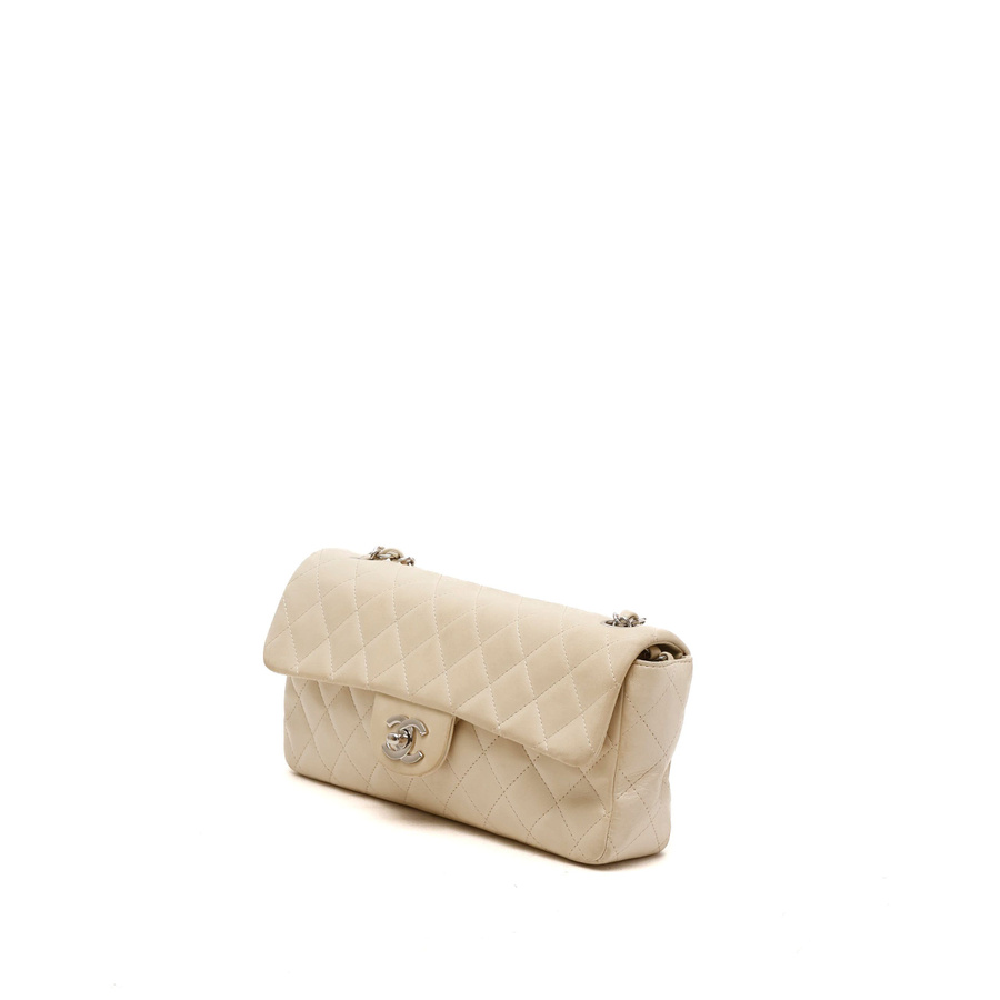 Chanel Classic East West Single Flap Bag