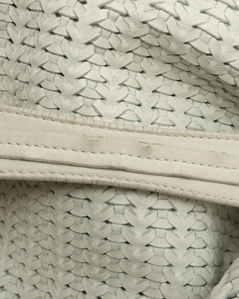 Christian Dior Woven Hobo Bag