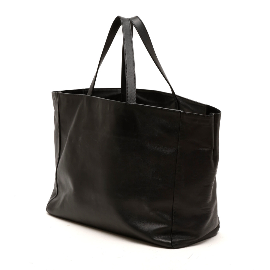 Saint Laurent Reversible Leather Suede Tote Bag