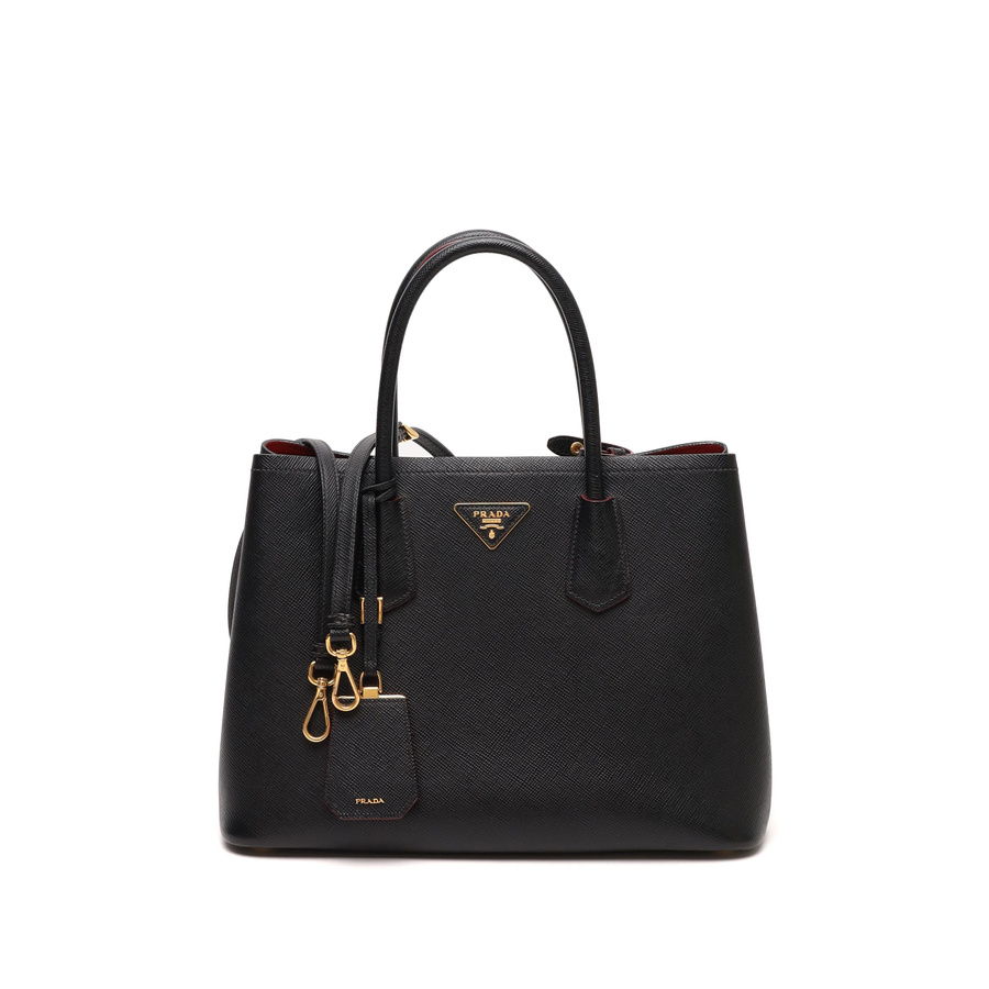 Prada Saffiano Medium Cuir Tote Bag