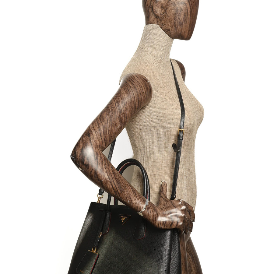 Prada Saffiano Medium Cuir Tote Bag