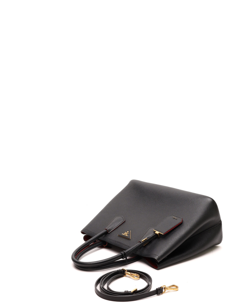 Prada Saffiano Medium Cuir Tote Bag