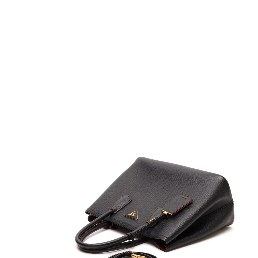 Prada Saffiano Medium Cuir Tote Bag