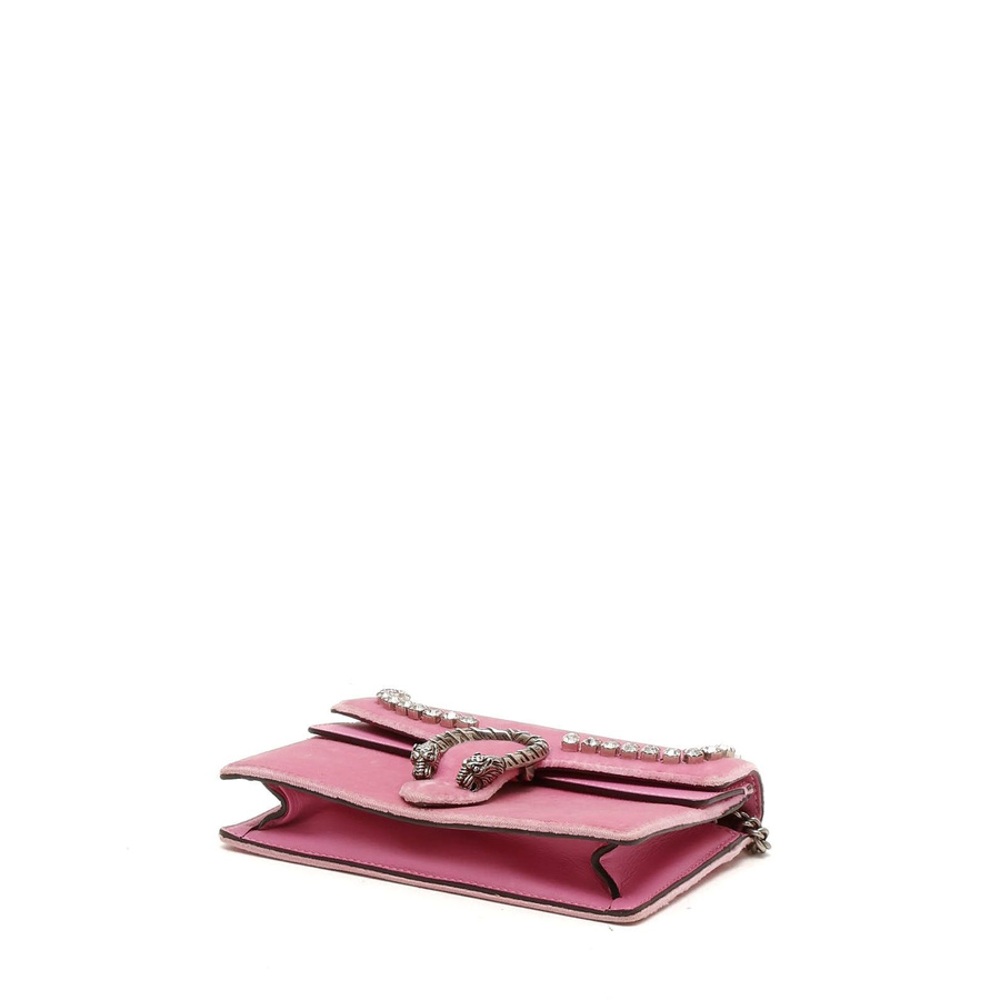 Gucci Super Mini Velvet Dionysus Rhinestone Bag