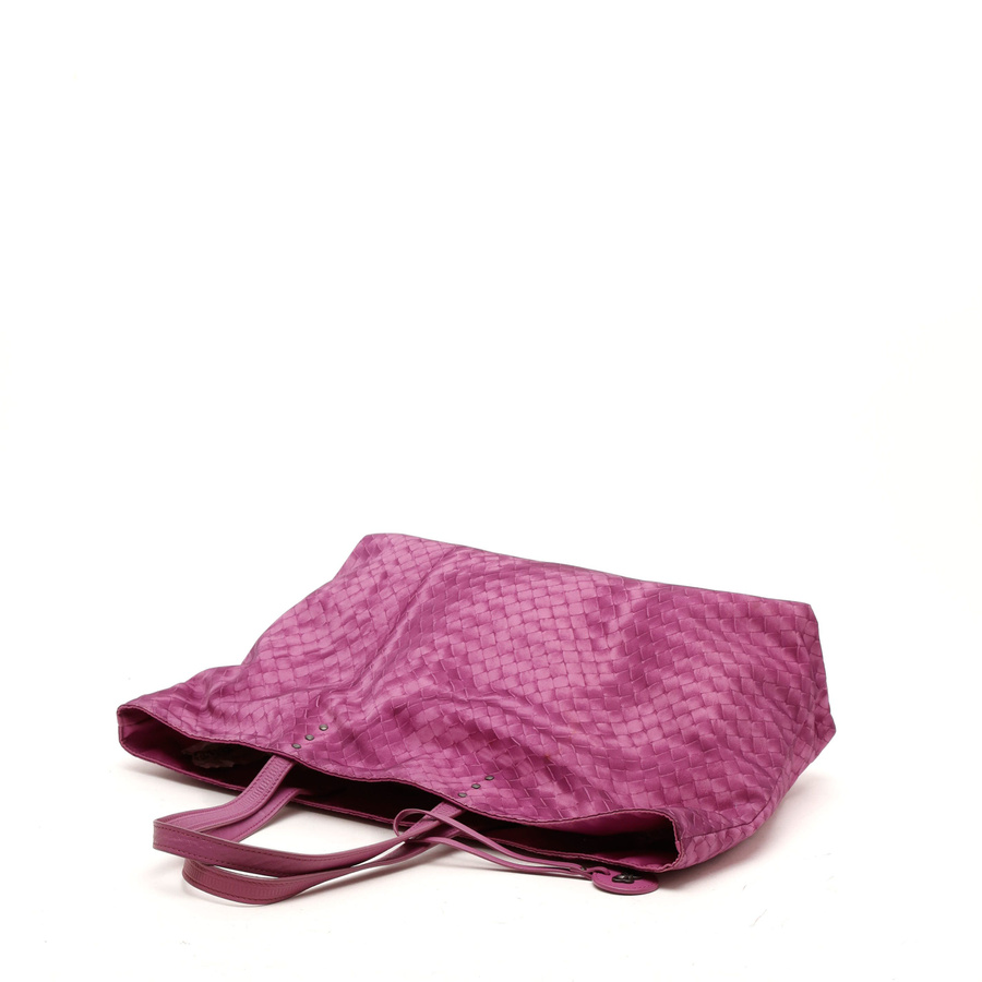 Bottega Veneta Nylon Intrecciato Tote Bag