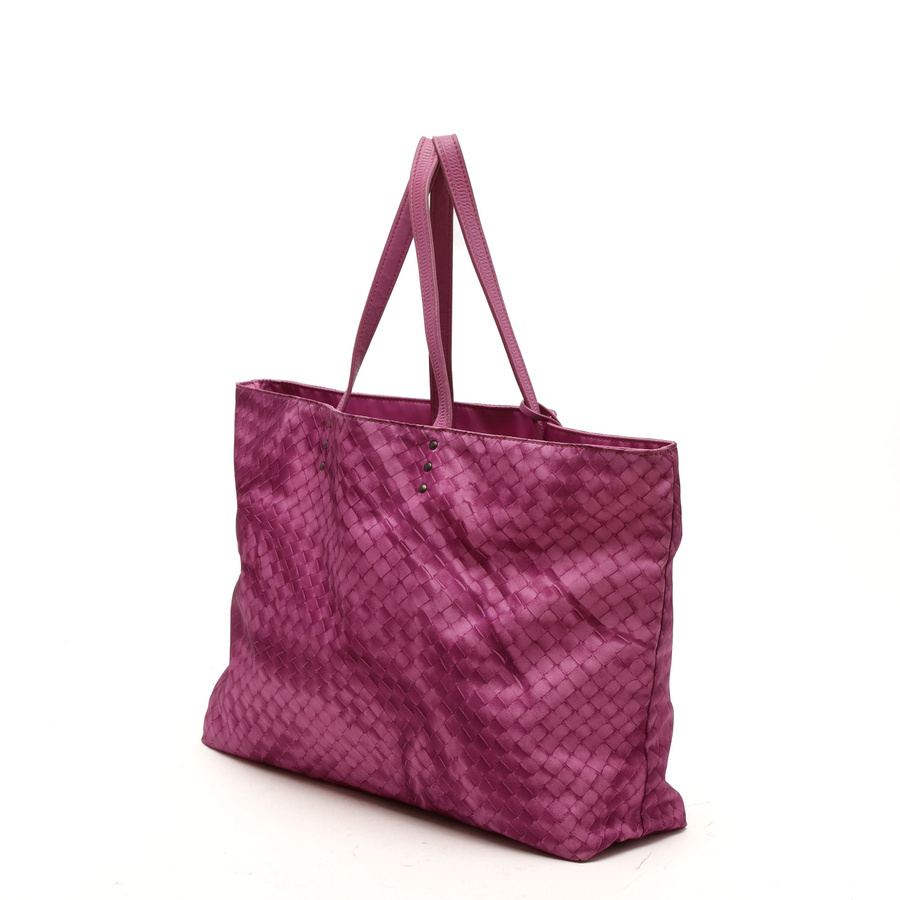 Bottega Veneta Nylon Intrecciato Tote Bag