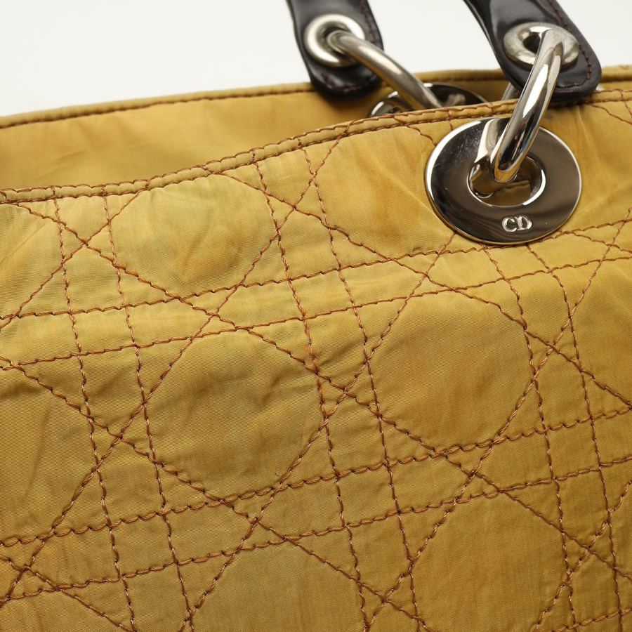 Christian Dior Nylon Medium Lady Dior Bag