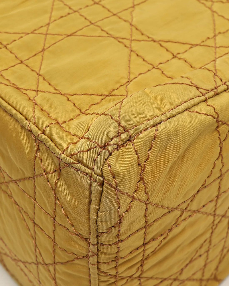 Christian Dior Nylon Medium Lady Dior Bag