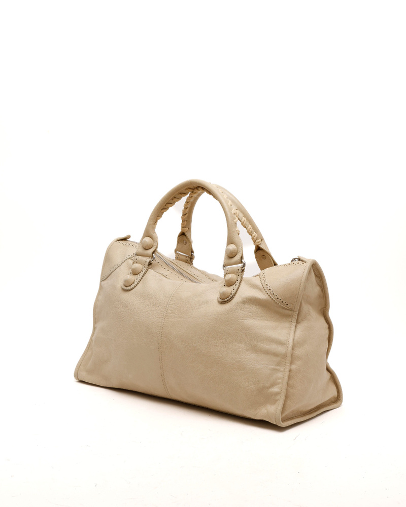 Balenciaga Giant City Brogues Tote Bag