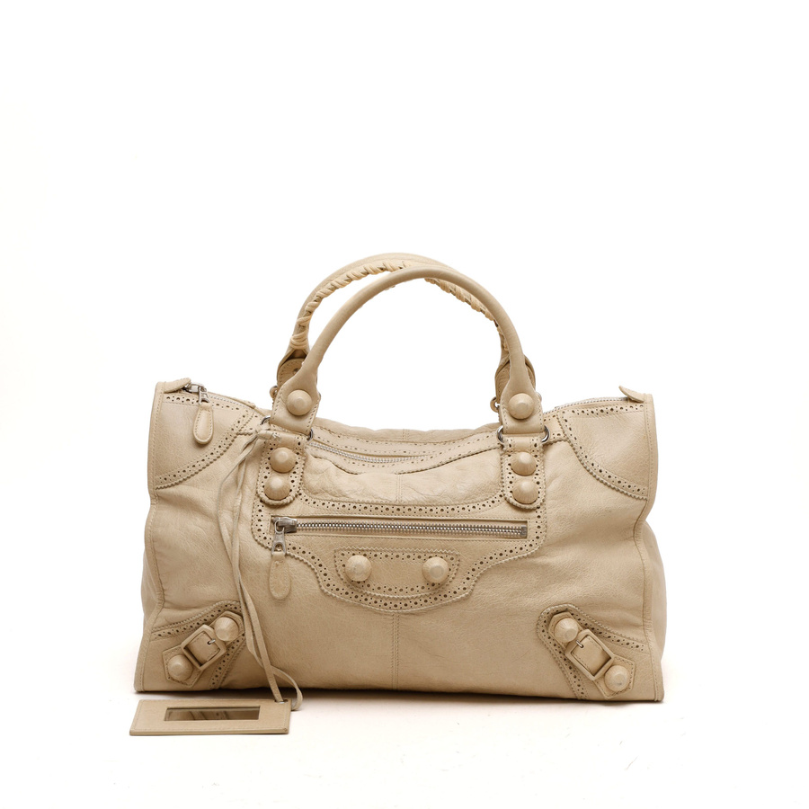 Balenciaga Giant City Brogues Tote Bag