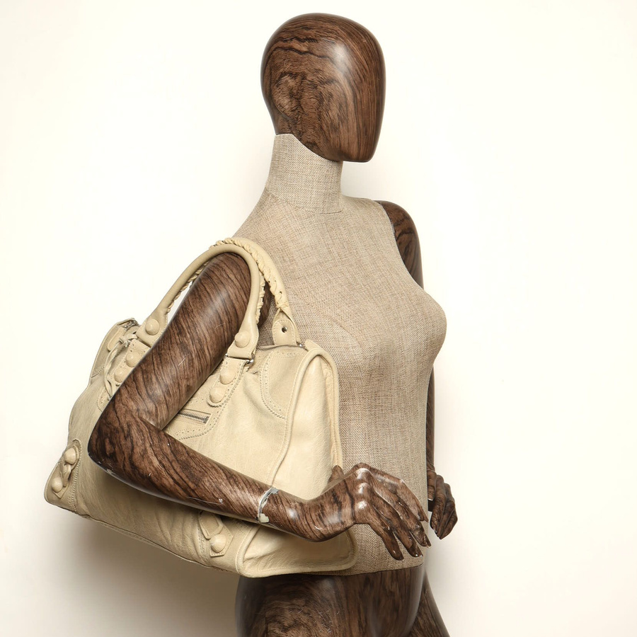 Balenciaga Giant City Brogues Tote Bag