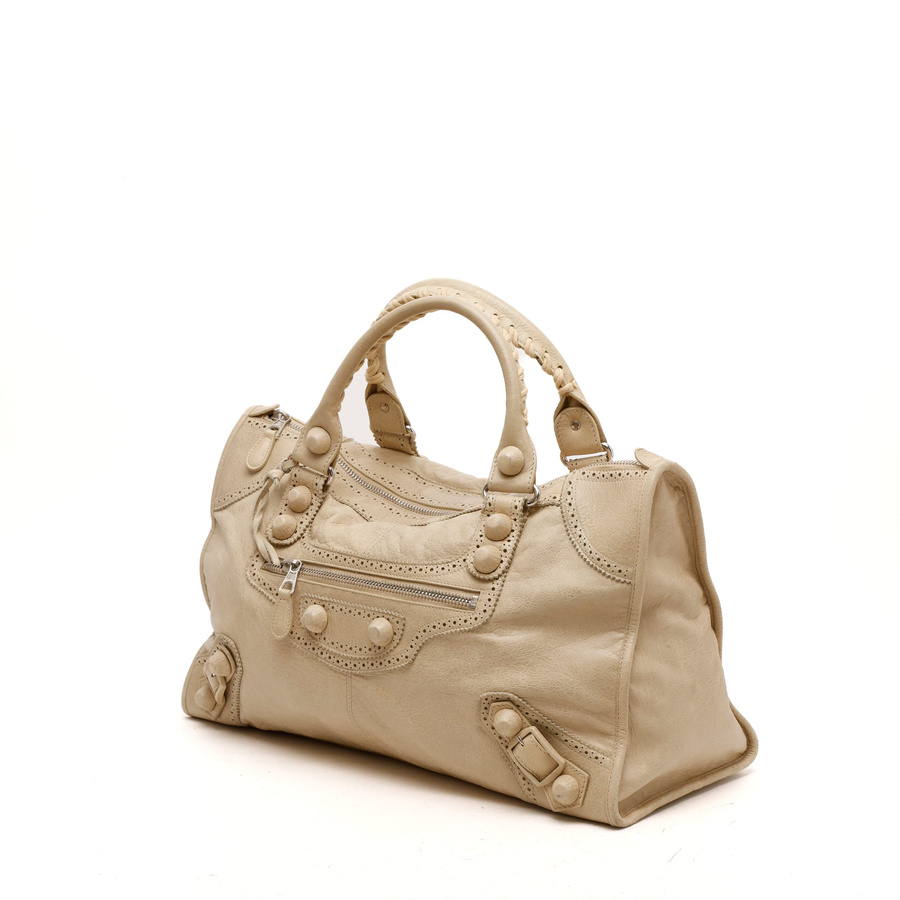 Balenciaga Giant City Brogues Tote Bag